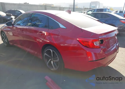 2018 Honda Accord Sport 2.0T из США, поврежденный, VIN 1HGCV2E3XJA048194
